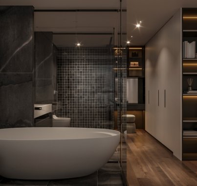 Bathroom remodeling project by MY Remodeling Inc. in North Hollywood, California.